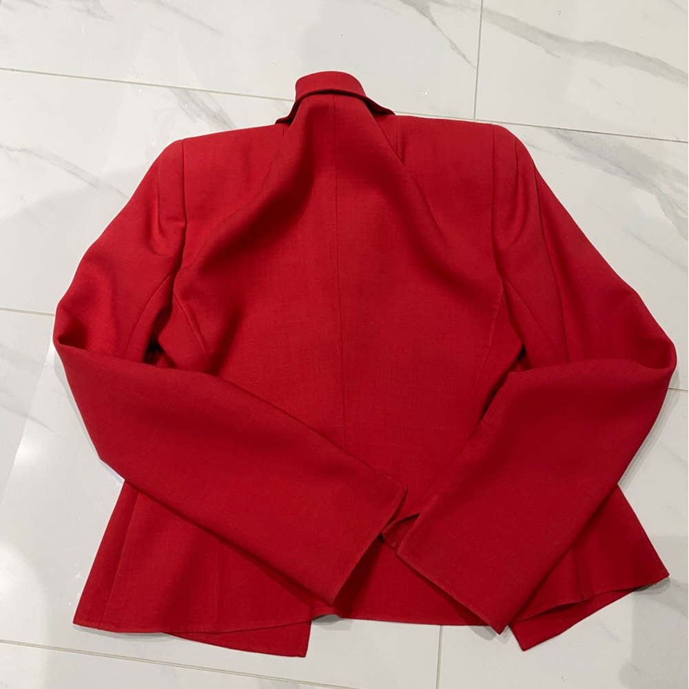 Akris Red Blazer - Picture 4 of 4